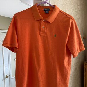Boys Orange Short Sleeve Polo - XL